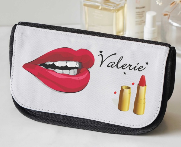 Personalised Lipstick Make Up Bag